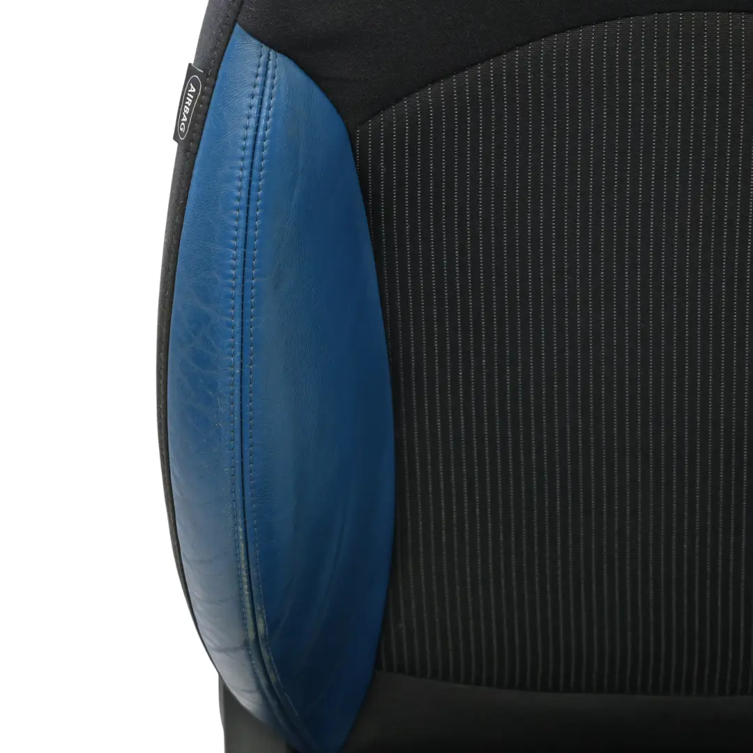 Przedni Fotel Sport Prawy Półskóra Pacific Blue do Mini R55 R56 R57 o numerze 2753496 Mini R55 R56 R57 Przedni Fotel Sport Prawy Półskóra Pacific Blue - SKU 2753496-1 - Numer Części 2753496
