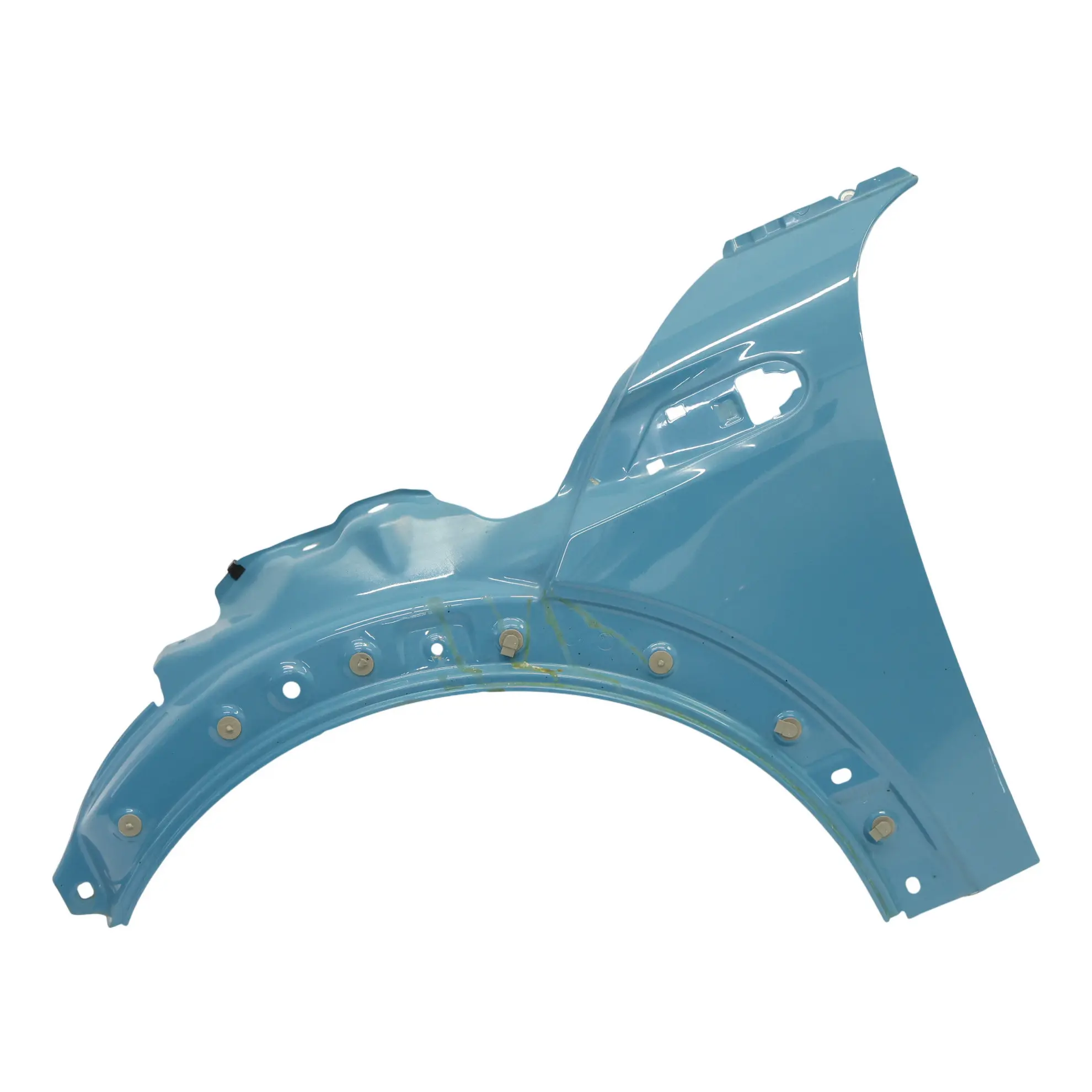 MINI R55 R56 R57 R58 Side Panel Front Left Wing N/S Oxygen Blue A74 2754725