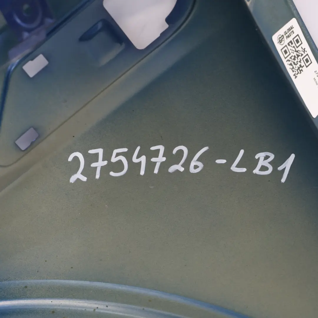 Side Panel Mini Cooper R55 R56 R57 Front Right Wing O/S Lightning Blue - A63 to with Part number 2754726 Side Panel Mini Cooper R55 R56 R57 Front Right Wing O/S Lightning Blue - A63 - SKU 2754726-LB1 - Part number 2754726