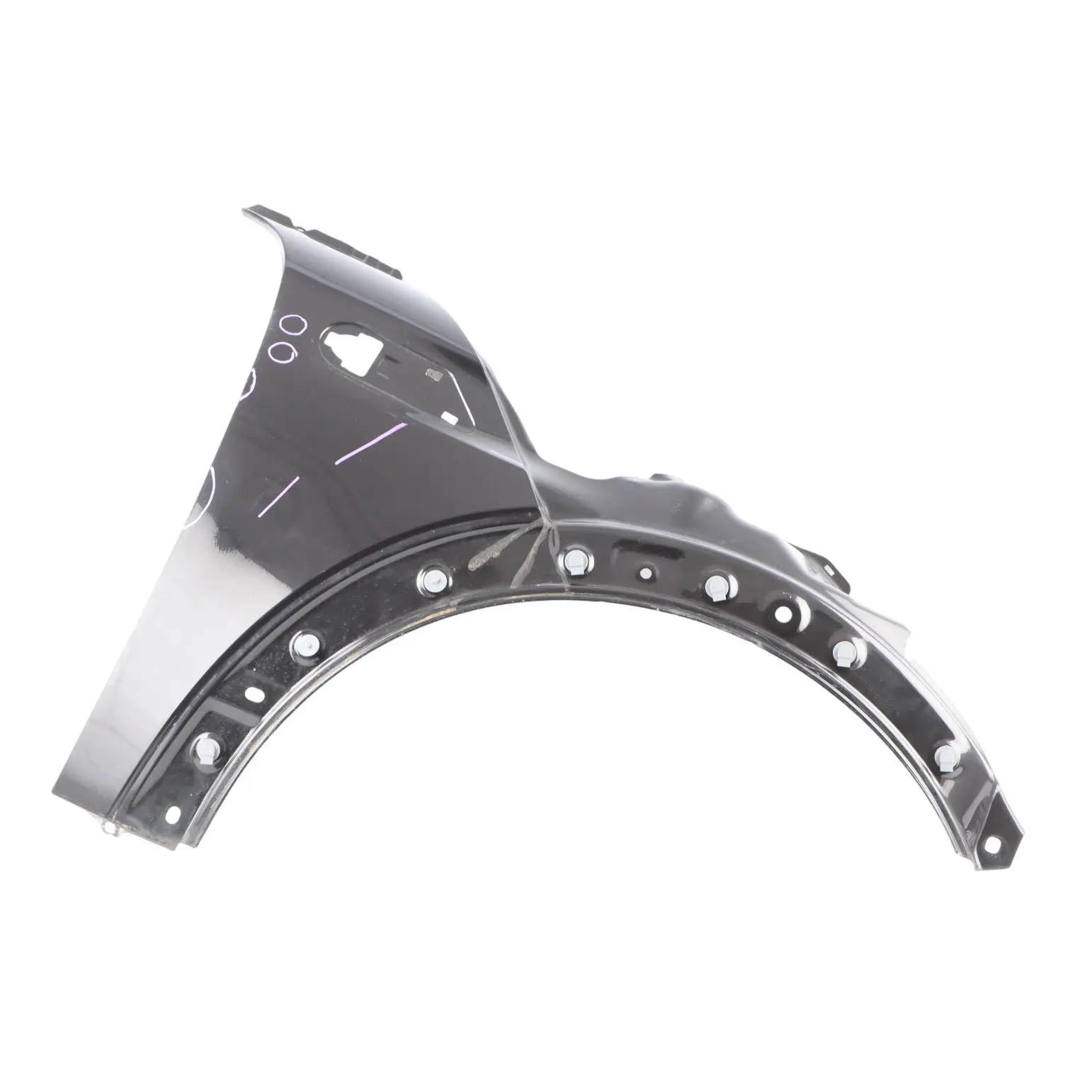 Mini R55 R56 R57 Side Panel Front Right Wing O/S Midnight Black Metallic - A94