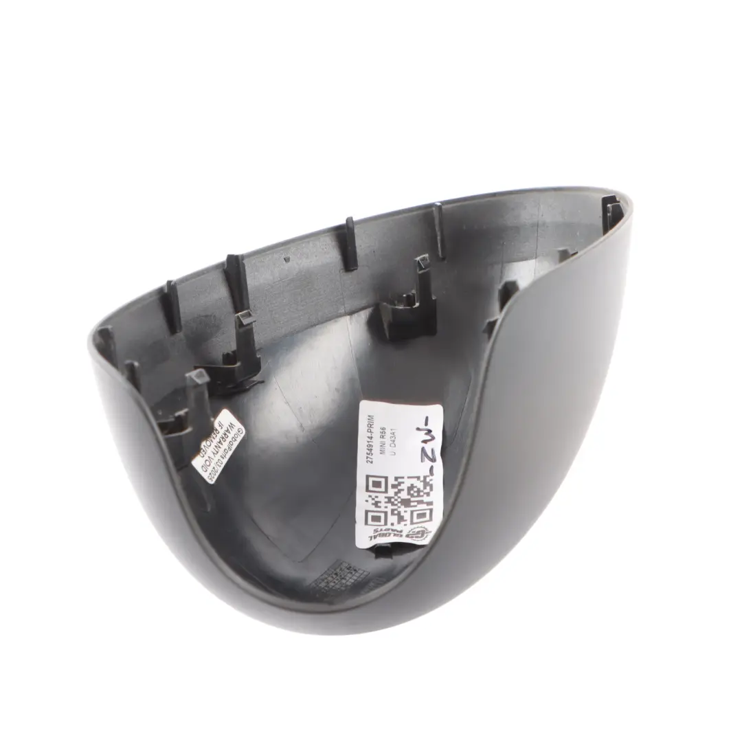 Wing Mirror Cover Mini Cooper R55 R56 R60 Cap Casing Right O/S Primed to with Part number 2754914 Wing Mirror Cover Mini Cooper R55 R56 R60 Cap Casing Right O/S Primed - SKU 2754914-PRIM - Part number 2754914
