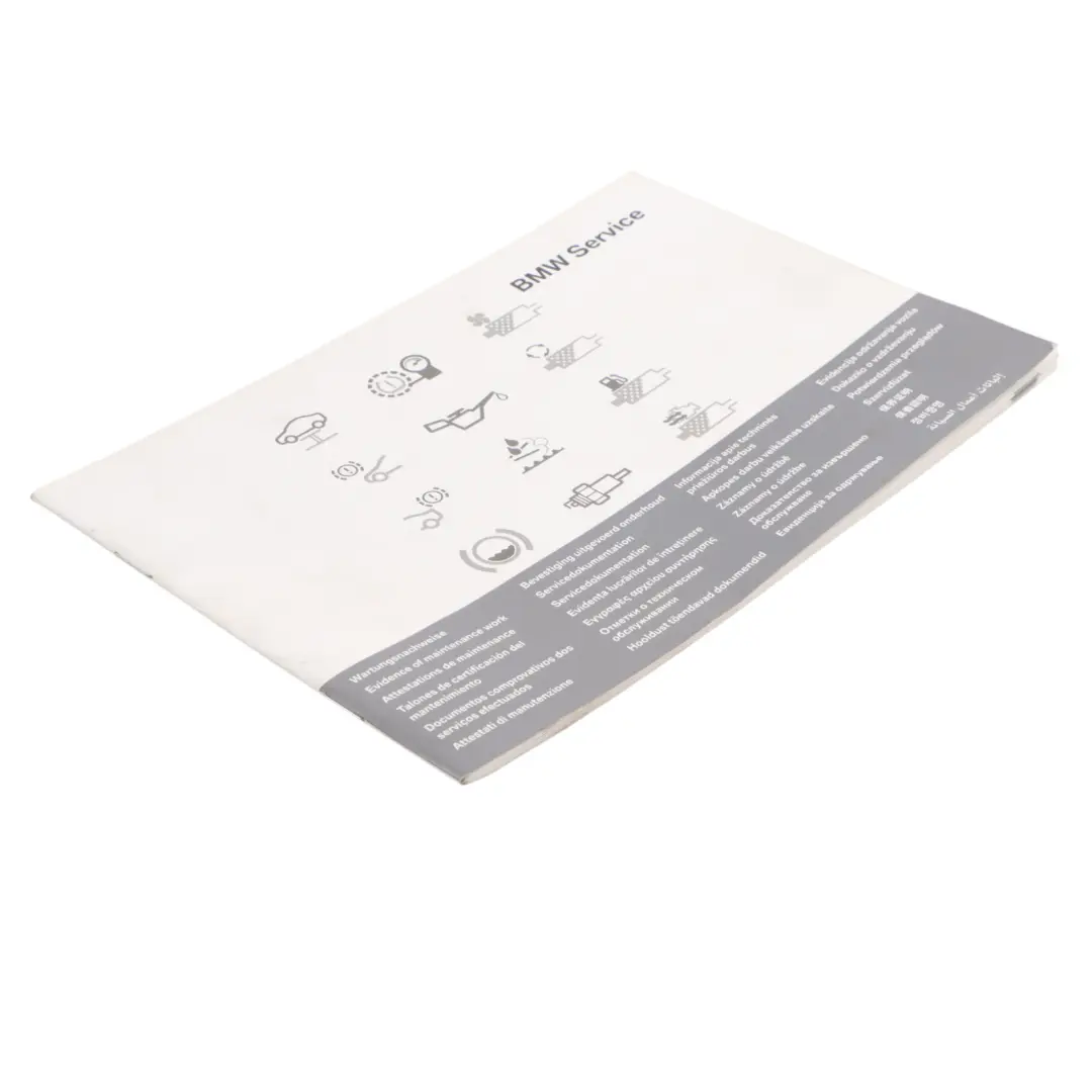 BMW E87 E90 E91 X1 E84 F10 F20 F30 Owner's Service Booklet - SKU 2901444-2 - Part number 2901444