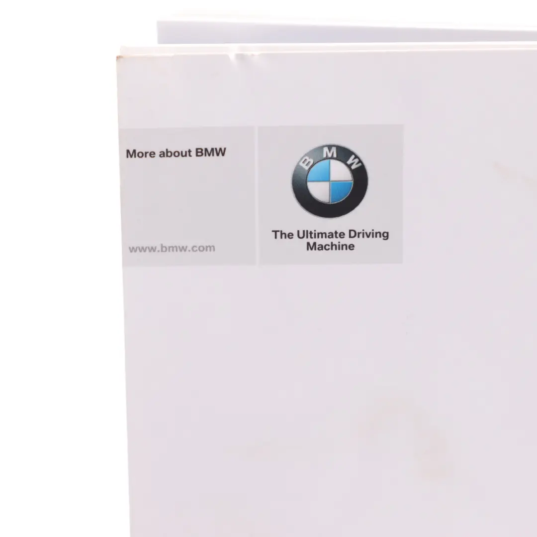 Service Booklet Owner's Handbook Instructions Book to BMW F30 Saloon with Part number 2903816 BMW F30 Saloon Service Booklet Owner's Handbook Instructions Book - SKU 2903816 - Part number 2903816