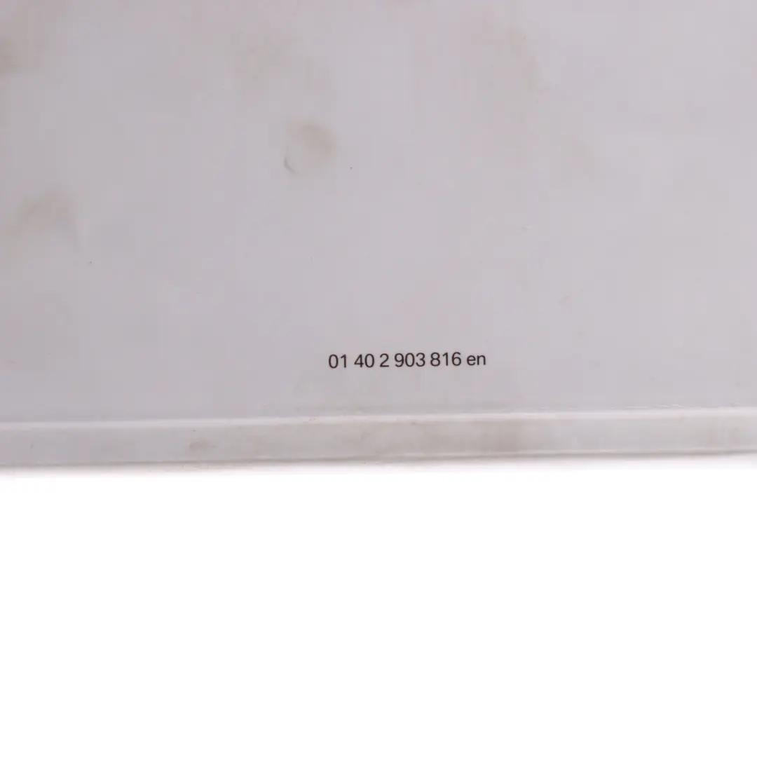 Service Booklet Owner's Handbook Instructions Book to BMW F30 Saloon with Part number 2903816 BMW F30 Saloon Service Booklet Owner's Handbook Instructions Book - SKU 2903816 - Part number 2903816