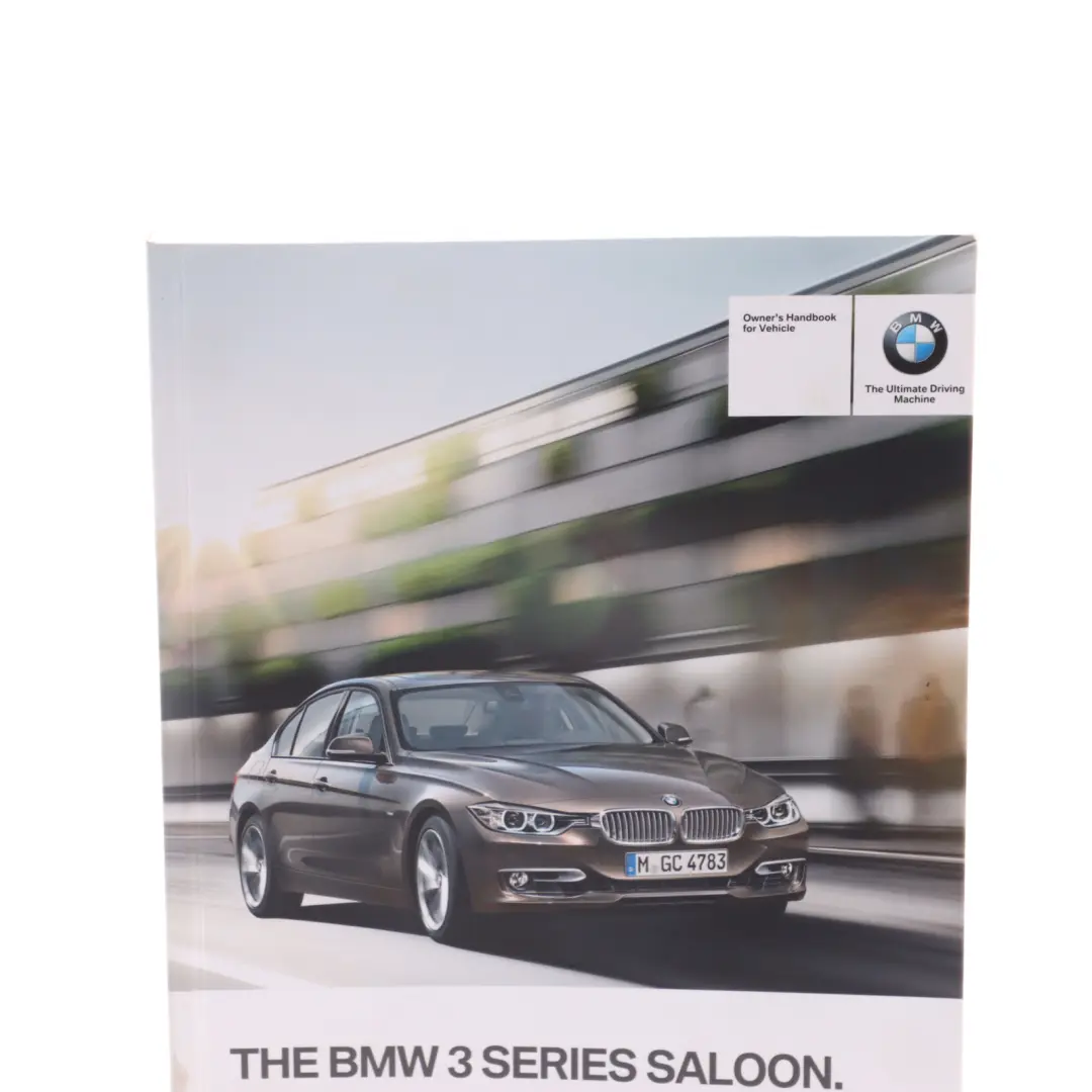 BMW F30 Saloon Service Booklet Owner's Handbook Instructions Book - SKU 2903816 - Part number 2903816