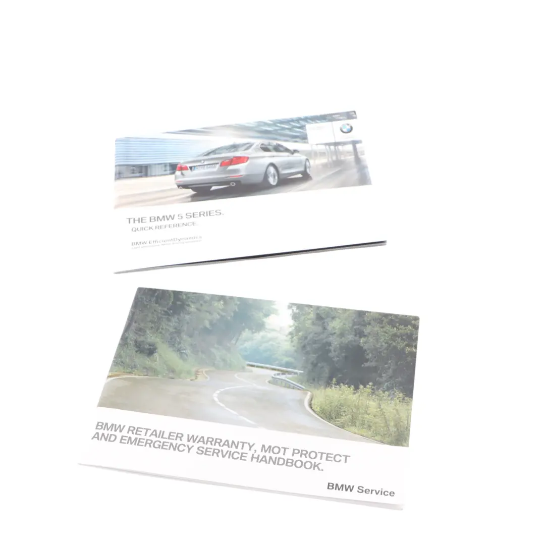 BMW F10 Owner's Handbook Book Booklet Instructions Manual Case Walllet - SKU 2956194 - Part number 2956194
