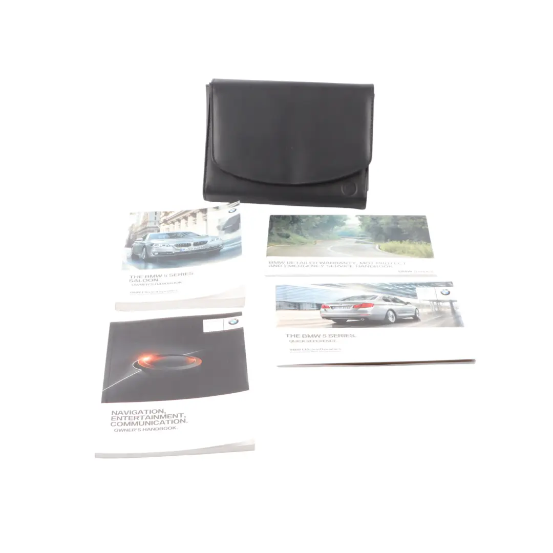 BMW F10 Owner's Handbook Book Booklet Instructions Manual Case Walllet - SKU 2956194 - Part number 2956194