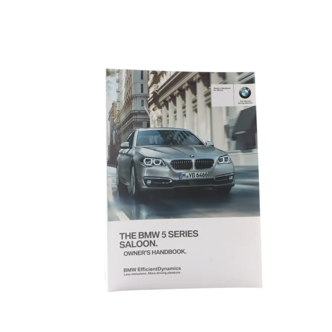 BMW F10 Owner's Handbook Book Booklet Instructions Manual Case Walllet - SKU 2956194 - Part number 2956194