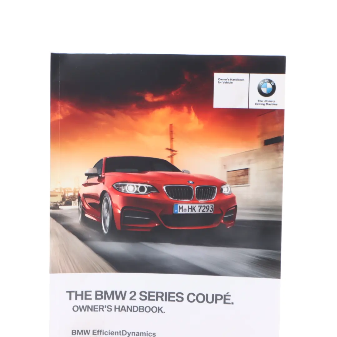 BMW F22 Service Booklet Owner's Handbook Instructions Book - SKU 2977709 - Part number 2977709
