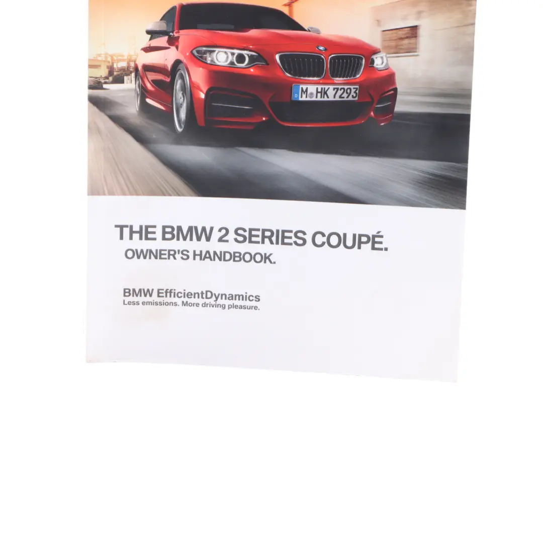 BMW F22 Service Booklet Owner's Handbook Instructions Book - SKU 2977709 - Part number 2977709
