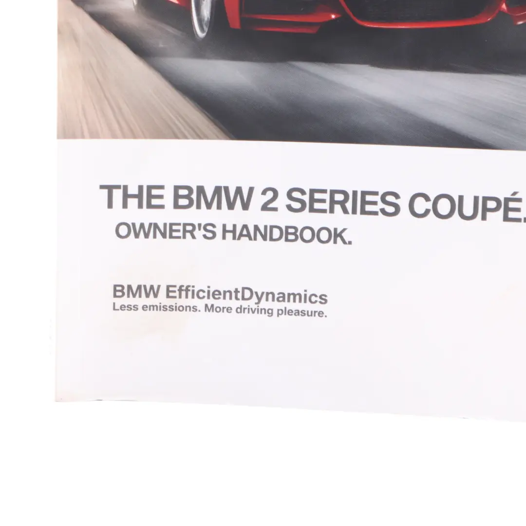 Service Booklet Owner's Handbook Instructions Book to BMW F22 with Part number 2977709 BMW F22 Service Booklet Owner's Handbook Instructions Book - SKU 2977709 - Part number 2977709