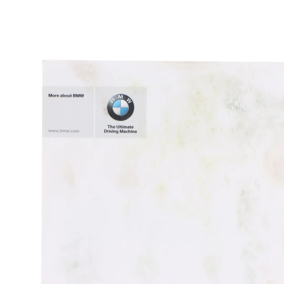 Service Booklet Owner's Handbook Instructions Book to BMW F22 with Part number 2977709 BMW F22 Service Booklet Owner's Handbook Instructions Book - SKU 2977709 - Part number 2977709