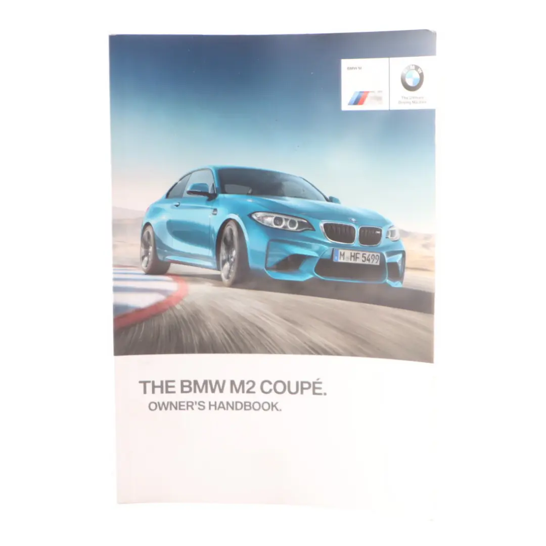 Owner's Handbook Instructions Book Booklet to BMW F87 M2 LCI with Part number 2981810 BMW F87 M2 LCI Owner's Handbook Instructions Book Booklet - SKU 2981810 - Part number 2981810