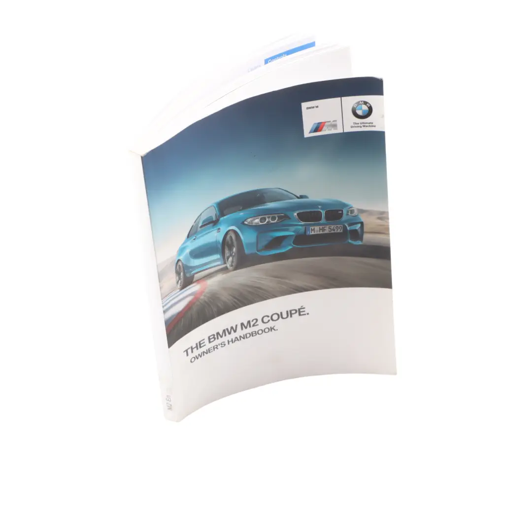 BMW F87 M2 LCI Owner's Handbook Instructions Book Booklet - SKU 2981810 - Part number 2981810