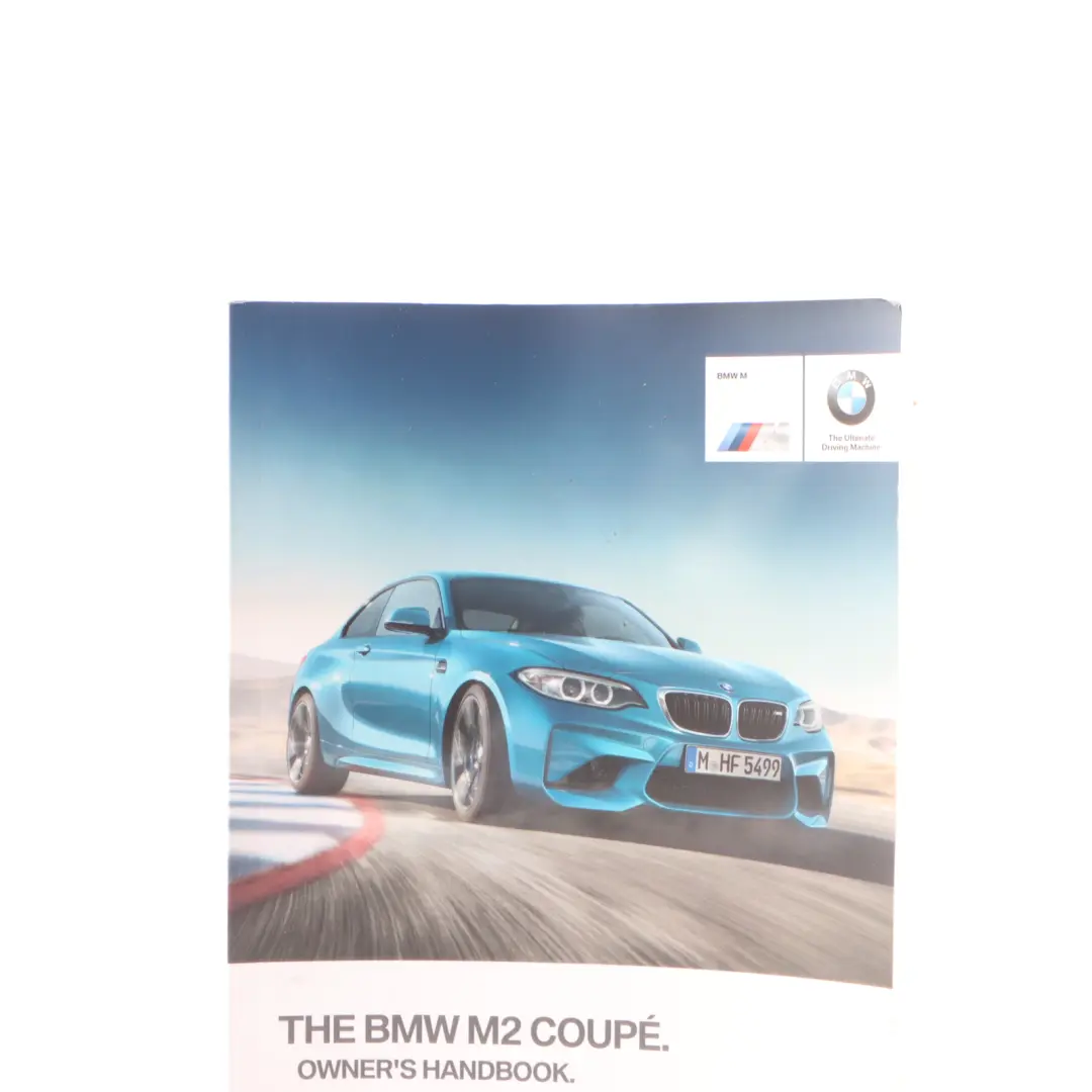 Owner's Handbook Instructions Book Booklet to BMW F87 M2 LCI with Part number 2981810 BMW F87 M2 LCI Owner's Handbook Instructions Book Booklet - SKU 2981810 - Part number 2981810