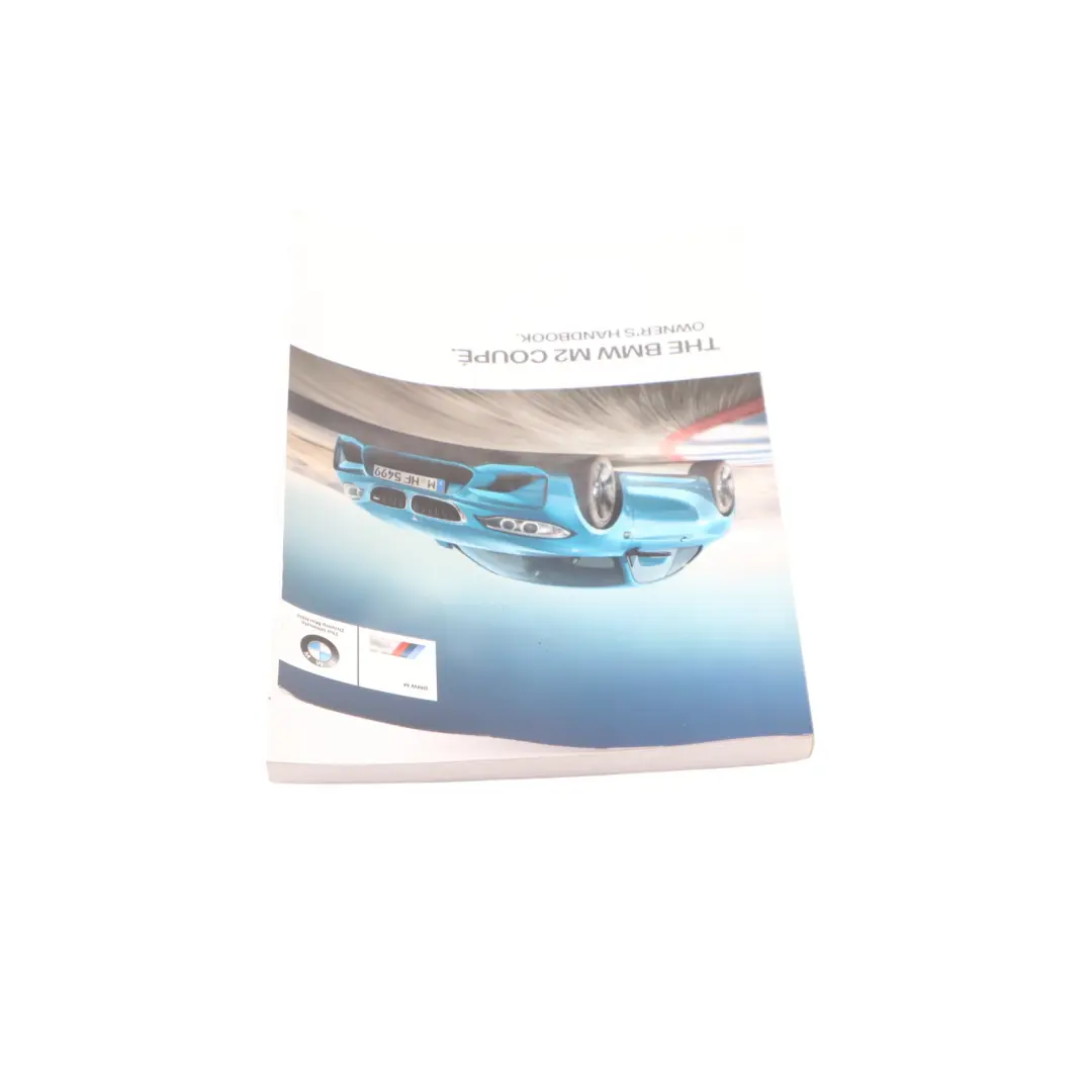 Owner's Handbook Instructions Book Booklet to BMW F87 M2 LCI with Part number 2981810 BMW F87 M2 LCI Owner's Handbook Instructions Book Booklet - SKU 2981810 - Part number 2981810