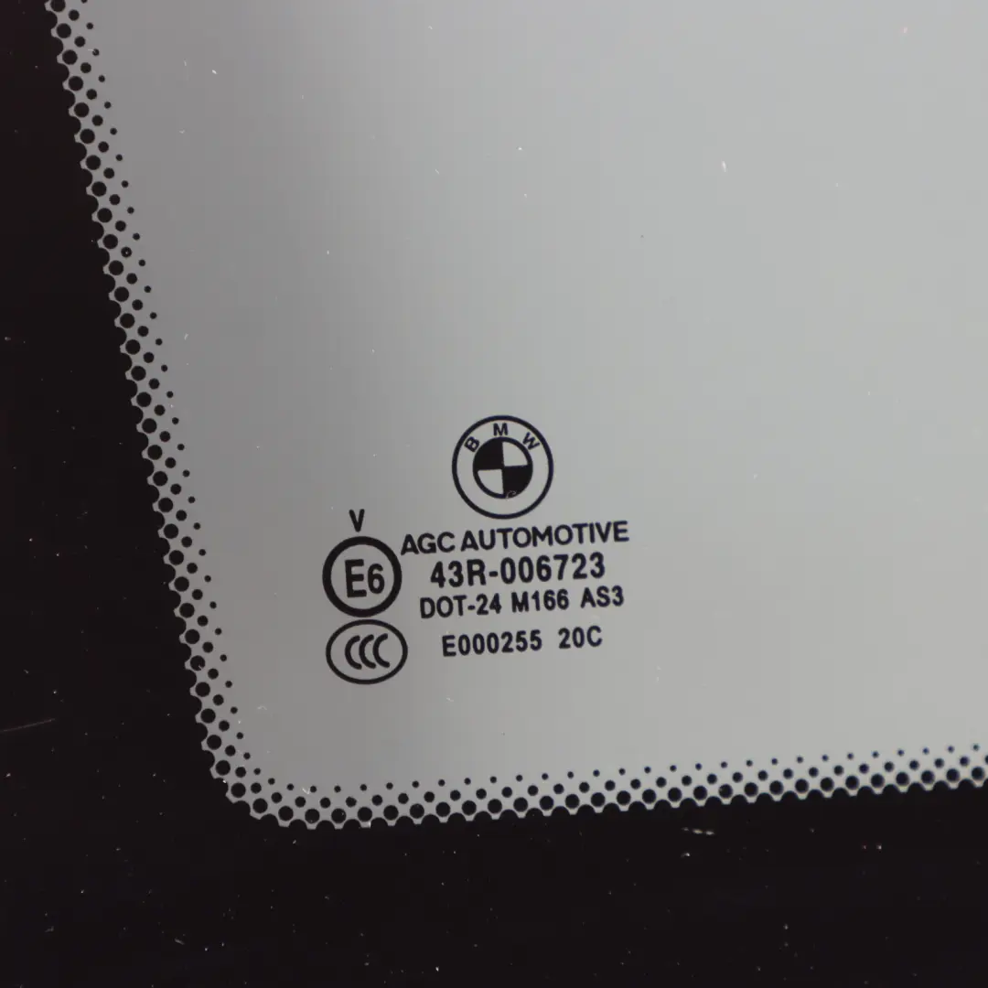 BMW X1 E84 Rear Glass Left N/S Fixed Triangle Window AS3 - SKU 2991377 - Part number 2991377