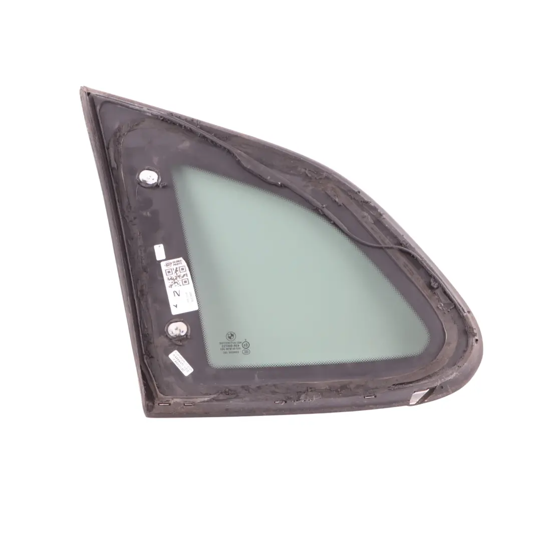 Glass Right O/S Fixed Triangle Window AS3 to BMW X1 E84 Rear with Part number 2991378 BMW X1 E84 Rear Glass Right O/S Fixed Triangle Window AS3 - SKU 2991378 - Part number 2991378