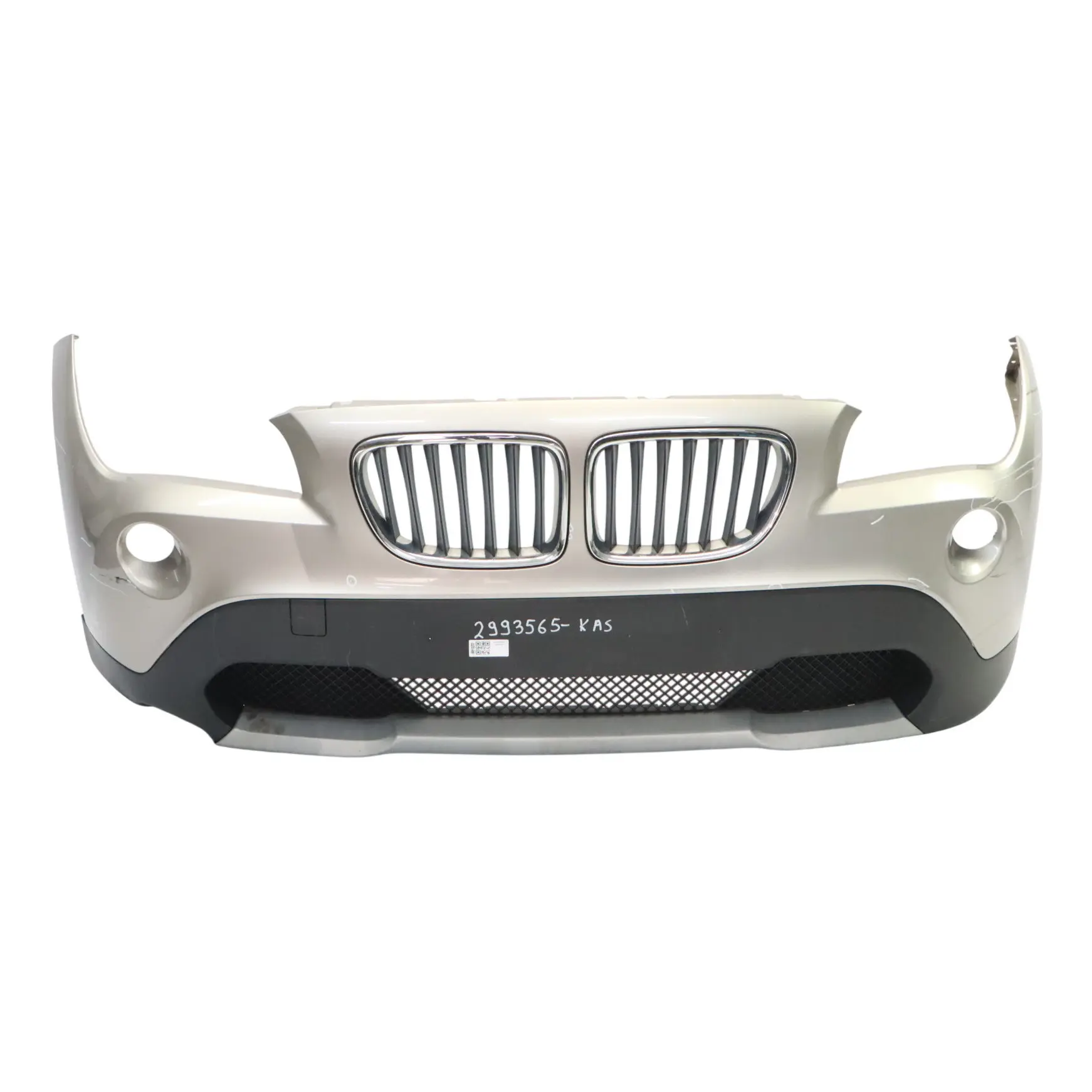 BMW X1 E84 Front Bumper Covering Panel Kaschmirsilber Silver Metallic - A72