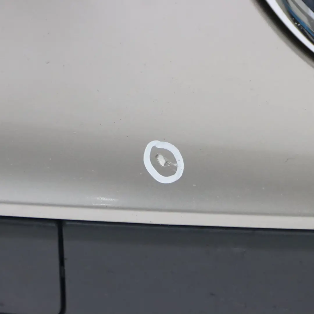 Front Bumper Covering Panel Kaschmirsilber Silver Metallic - A72 to BMW X1 E84 with Part number 2993565 BMW X1 E84 Front Bumper Covering Panel Kaschmirsilber Silver Metallic - A72 - SKU 2993565-KAS - Part number 2993565