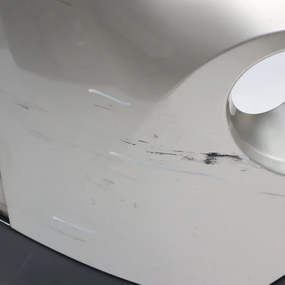 Front Bumper Covering Panel Kaschmirsilber Silver Metallic - A72 to BMW X1 E84 with Part number 2993565 BMW X1 E84 Front Bumper Covering Panel Kaschmirsilber Silver Metallic - A72 - SKU 2993565-KAS - Part number 2993565