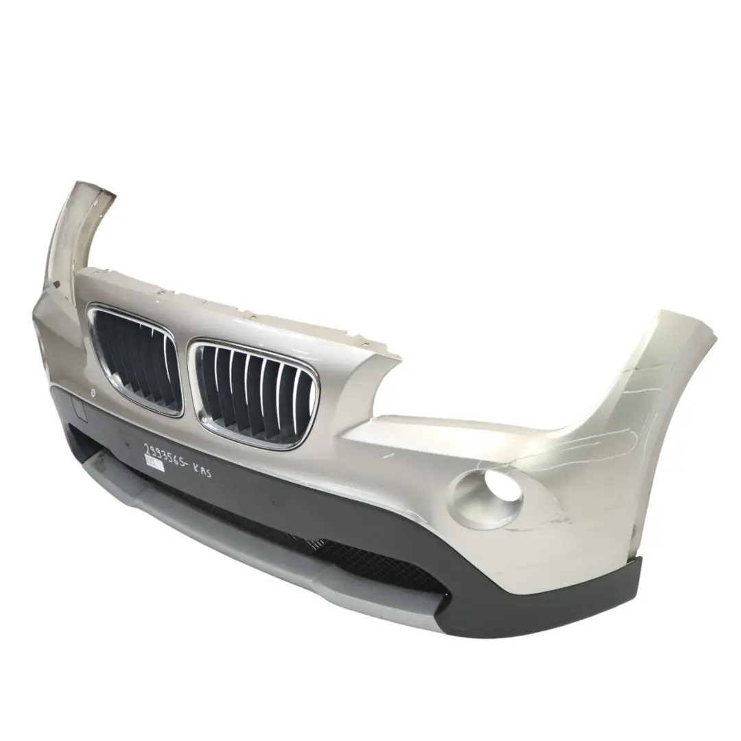 BMW X1 E84 Front Bumper Covering Panel Kaschmirsilber Silver Metallic - A72 - SKU 2993565-KAS - Part number 2993565