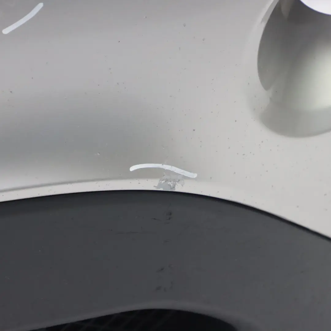 Front Bumper Covering Panel Kaschmirsilber Silver Metallic - A72 to BMW X1 E84 with Part number 2993565 BMW X1 E84 Front Bumper Covering Panel Kaschmirsilber Silver Metallic - A72 - SKU 2993565-KAS - Part number 2993565