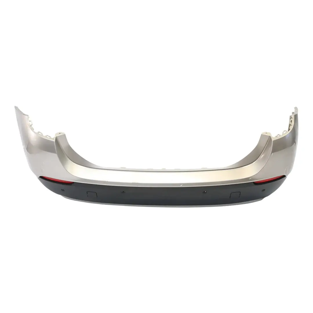 BMW X1 E84 Complete Rear Bumper Trim Panel PDC Kaschmirsilber Silver - A72 - SKU 2993568-KAS1 - Part number 2993568