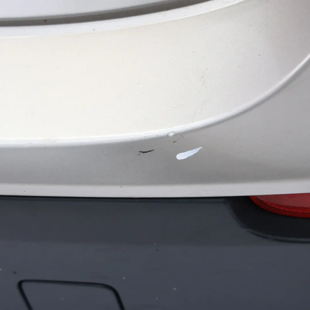Complete Rear Bumper Trim Panel PDC Kaschmirsilber Silver - A72 to BMW X1 E84 with Part number 2993568 BMW X1 E84 Complete Rear Bumper Trim Panel PDC Kaschmirsilber Silver - A72 - SKU 2993568-KAS1 - Part number 2993568