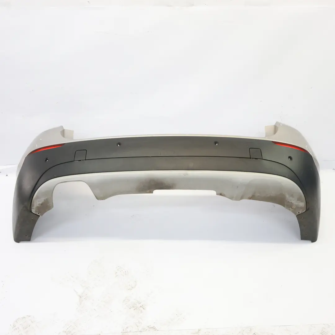 Complete Rear Bumper Trim Panel PDC Kaschmirsilber Silver - A72 to BMW X1 E84 with Part number 2993568 BMW X1 E84 Complete Rear Bumper Trim Panel PDC Kaschmirsilber Silver - A72 - SKU 2993568-KAS1 - Part number 2993568