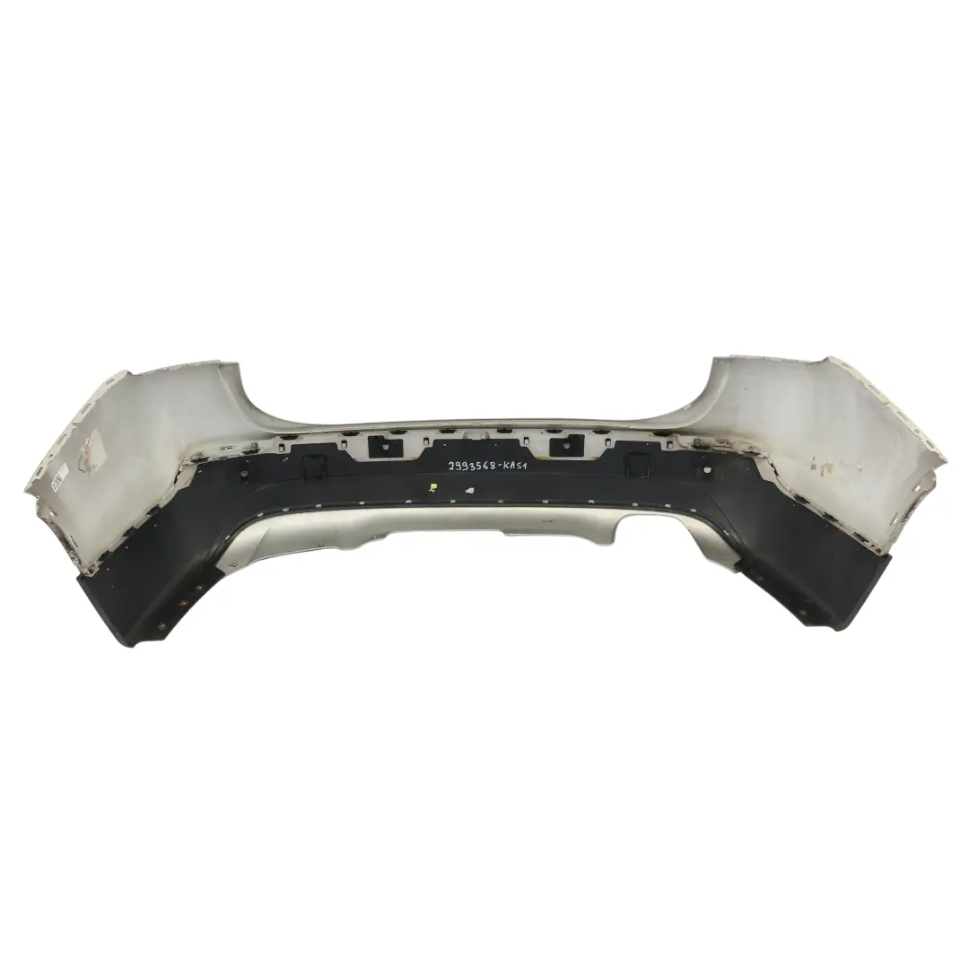 Complete Rear Bumper Trim Panel PDC Kaschmirsilber Silver - A72 to BMW X1 E84 with Part number 2993568 BMW X1 E84 Complete Rear Bumper Trim Panel PDC Kaschmirsilber Silver - A72 - SKU 2993568-KAS1 - Part number 2993568