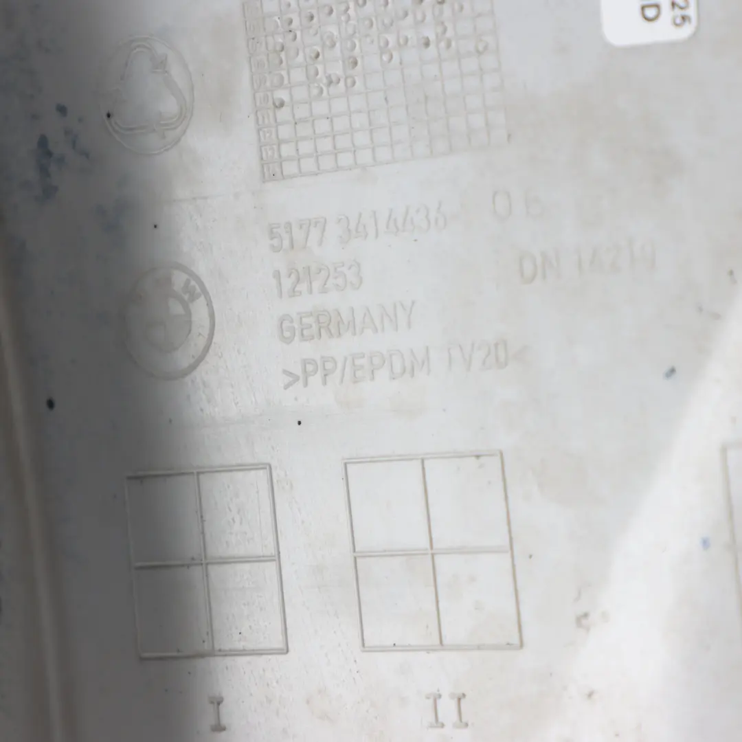 Cubre Paso De Rueda Delantero Derecho M Sport Montego Azul - A51 para BMW X3 E83 con número de pieza 3405818 BMW X3 E83 Cubre Paso De Rueda Delantero Derecho M Sport Montego Azul - A51 - SKU 0403484-MTB - Número de pieza 3405818