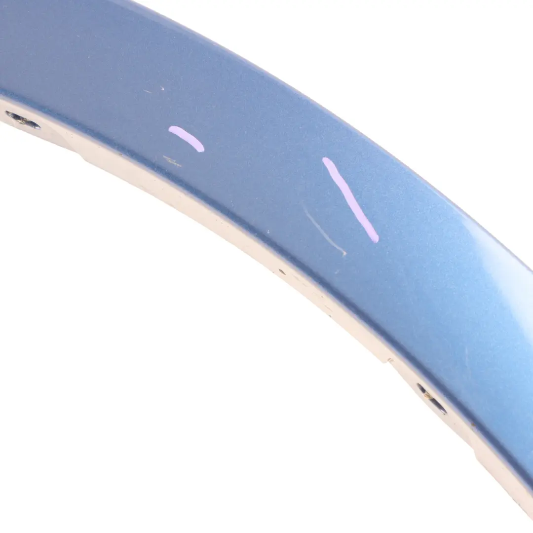 Cubre Paso De Rueda Delantero Derecho M Sport Montego Azul - A51 para BMW X3 E83 con número de pieza 3405818 BMW X3 E83 Cubre Paso De Rueda Delantero Derecho M Sport Montego Azul - A51 - SKU 0403484-MTB - Número de pieza 3405818