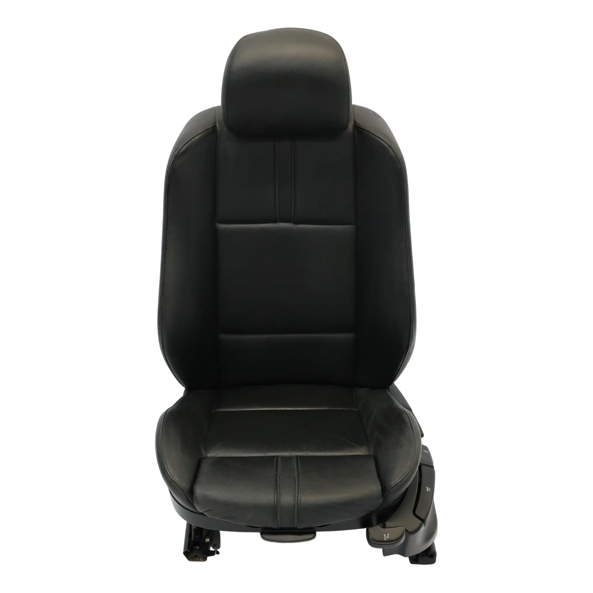 Vordersitz BMW X3 E83 M Sport Links Innenraum Leder Ambiente Schwarz