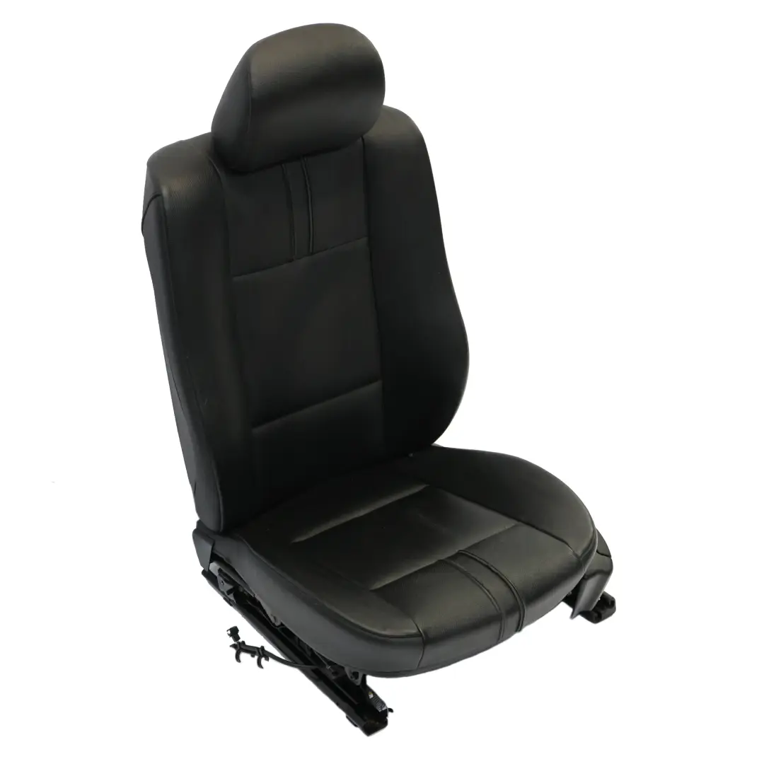 E83Siège avant gauche en cuir noir Ambiente pour BMW X3 à propos du numéro de pièce 3412213 BMW X3 E83Siège avant gauche en cuir noir Ambiente - SKU 3412213 - Numéro de pièce 3412213