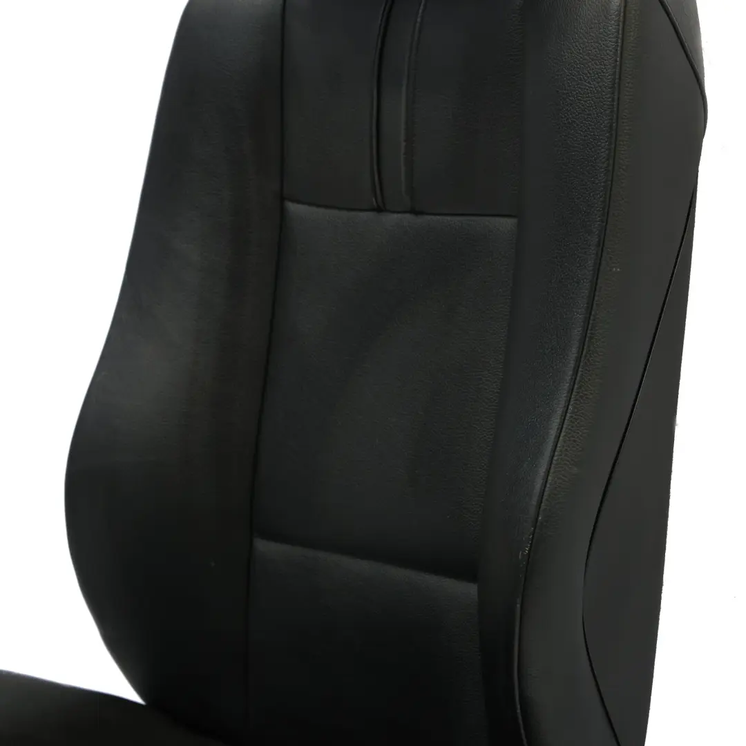 BMW X3 E83Siège avant gauche en cuir noir Ambiente - SKU 3412213 - Numéro de pièce 3412213
