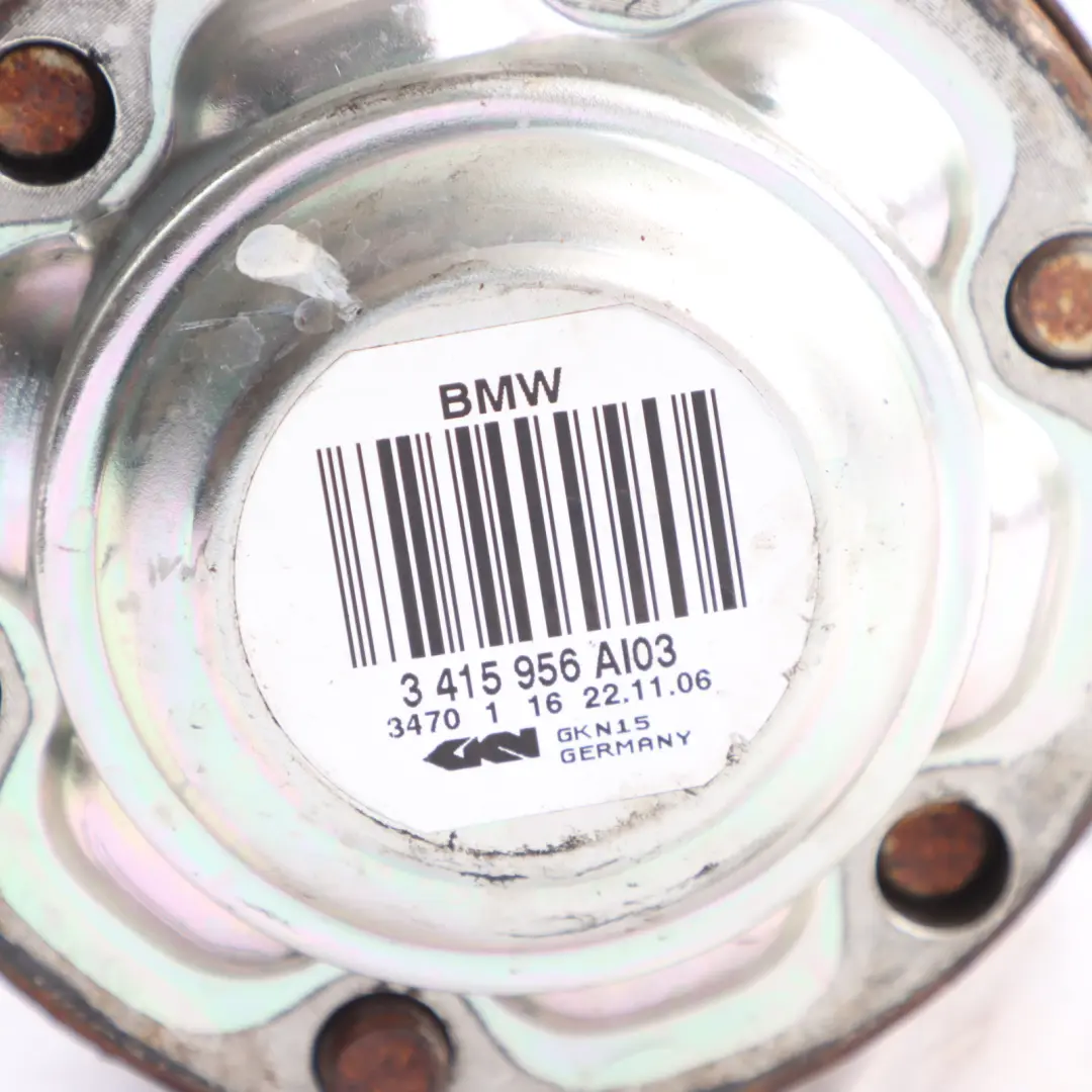 Right O/S Side Driveshaft Drive Shaft to BMW X3 E83 Rear with Part number 3415956 BMW X3 E83 Rear Right O/S Side Driveshaft Drive Shaft - SKU 3415956 - Part number 3415956