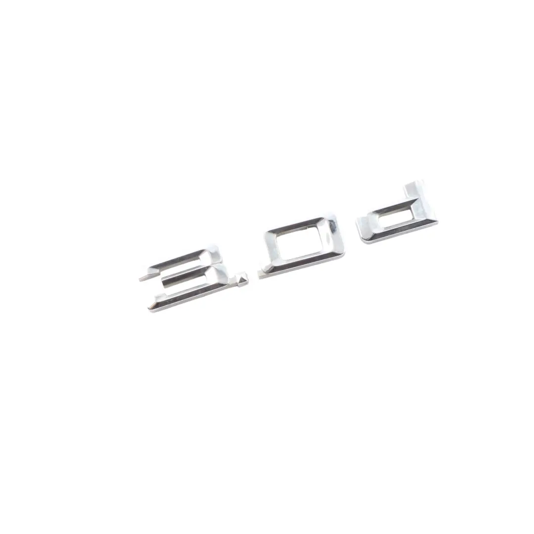 Boot Trunk Lid Adhered Emblem Badge 3.0d Lettering to BMW X3 E83 LCI Rear with Part number 3416263 BMW X3 E83 LCI Rear Boot Trunk Lid Adhered Emblem Badge 3.0d Lettering - SKU 3416263 - Part number 3416263