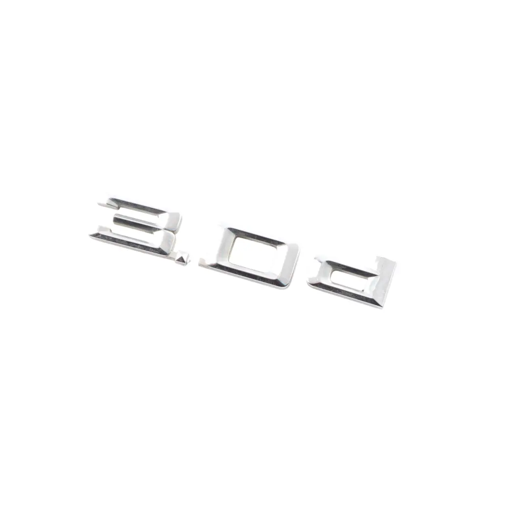 BMW X3 E83 LCI Rear Boot Trunk Lid Adhered Emblem Badge 3.0d Lettering - SKU 3416263 - Part number 3416263