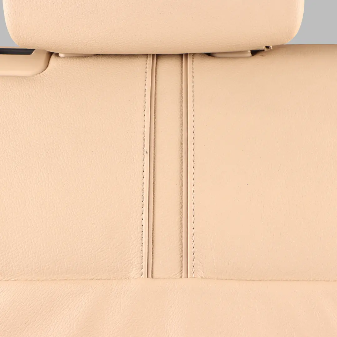 BMW X3 E83 LCI Rear Heated Leather Seat Backrest Cover Beige Right O/S - SKU 3422199-1 - Part number 3422199