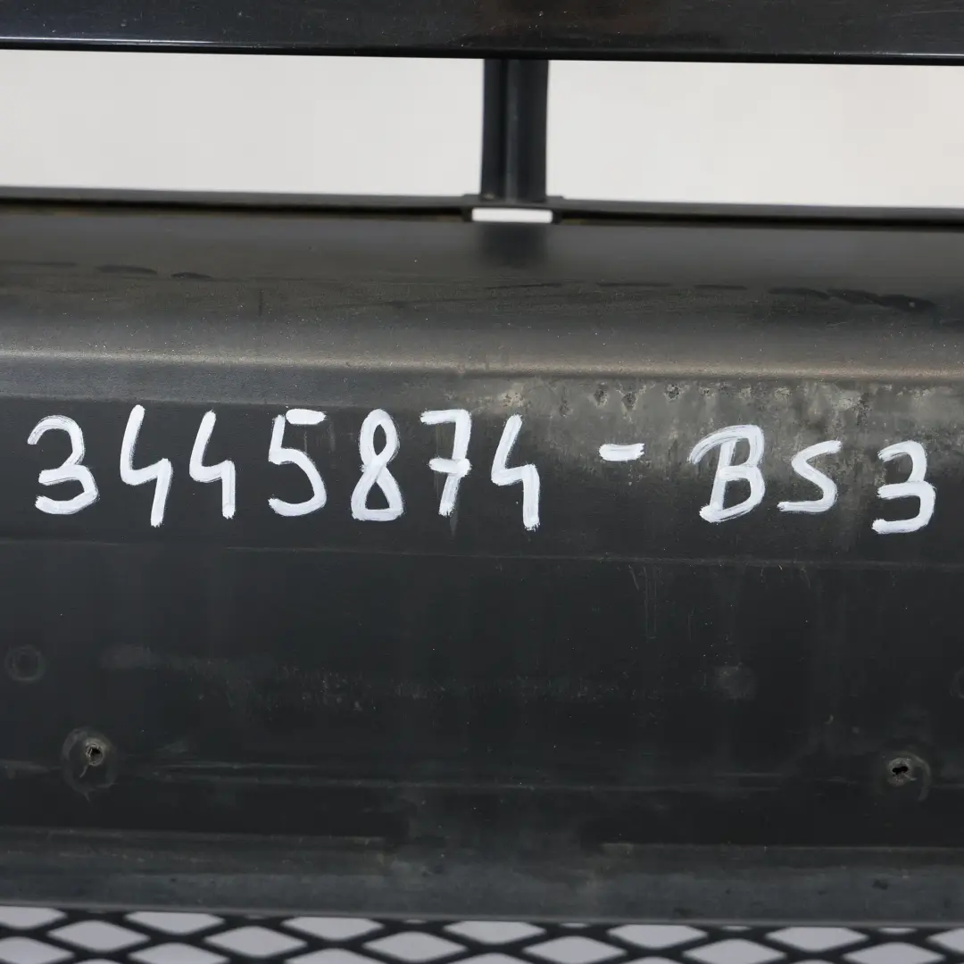 Front Bumper Complete Trim Panel PDC Black Sapphire Metallic 475 to BMW X3 E83 LCI with Part number 3445874 BMW X3 E83 LCI Front Bumper Complete Trim Panel PDC Black Sapphire Metallic 475 - SKU 3445874-BS3 - Part number 3445874