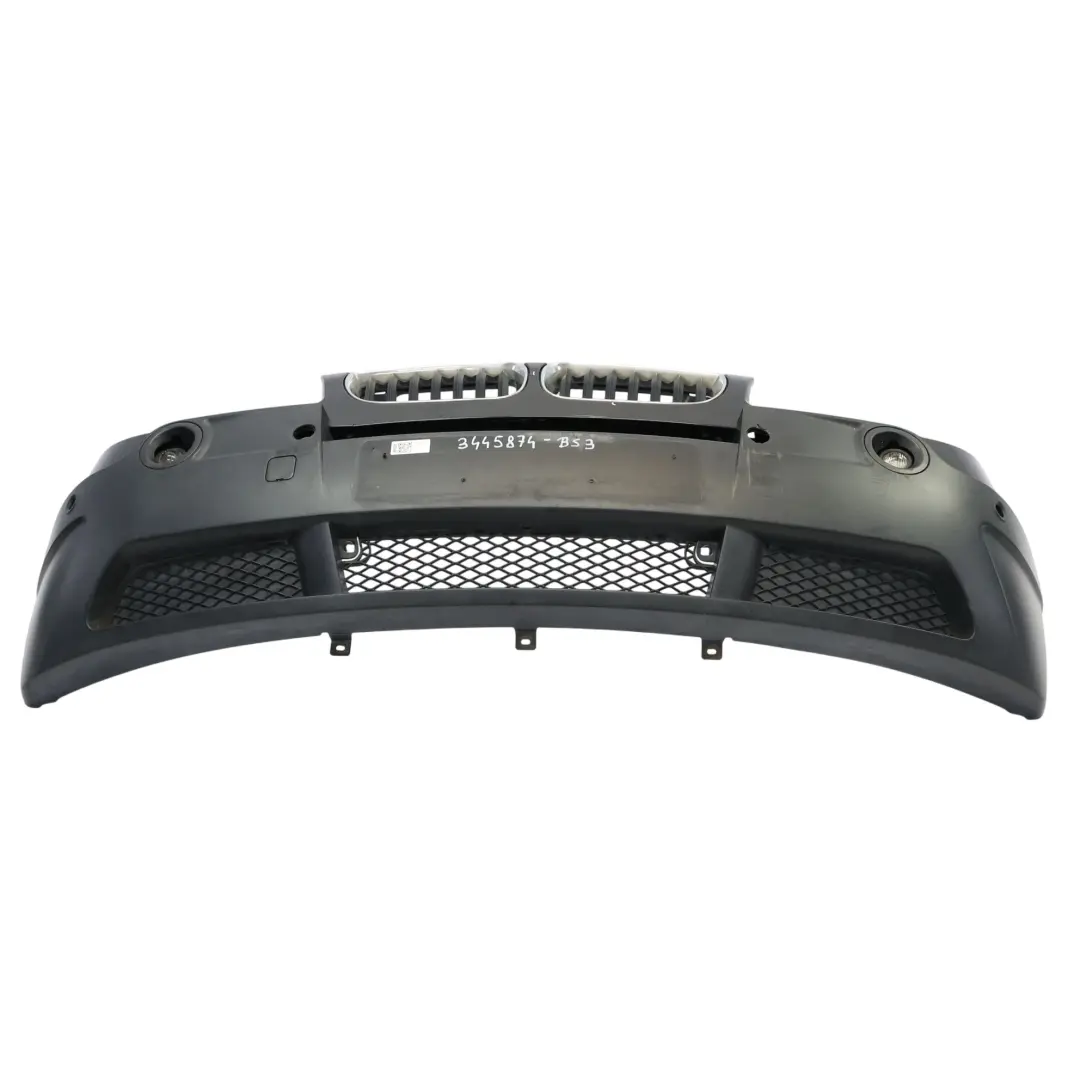 BMW X3 E83 LCI Front Bumper Complete Trim Panel PDC Black Sapphire Metallic 475 - SKU 3445874-BS3 - Part number 3445874