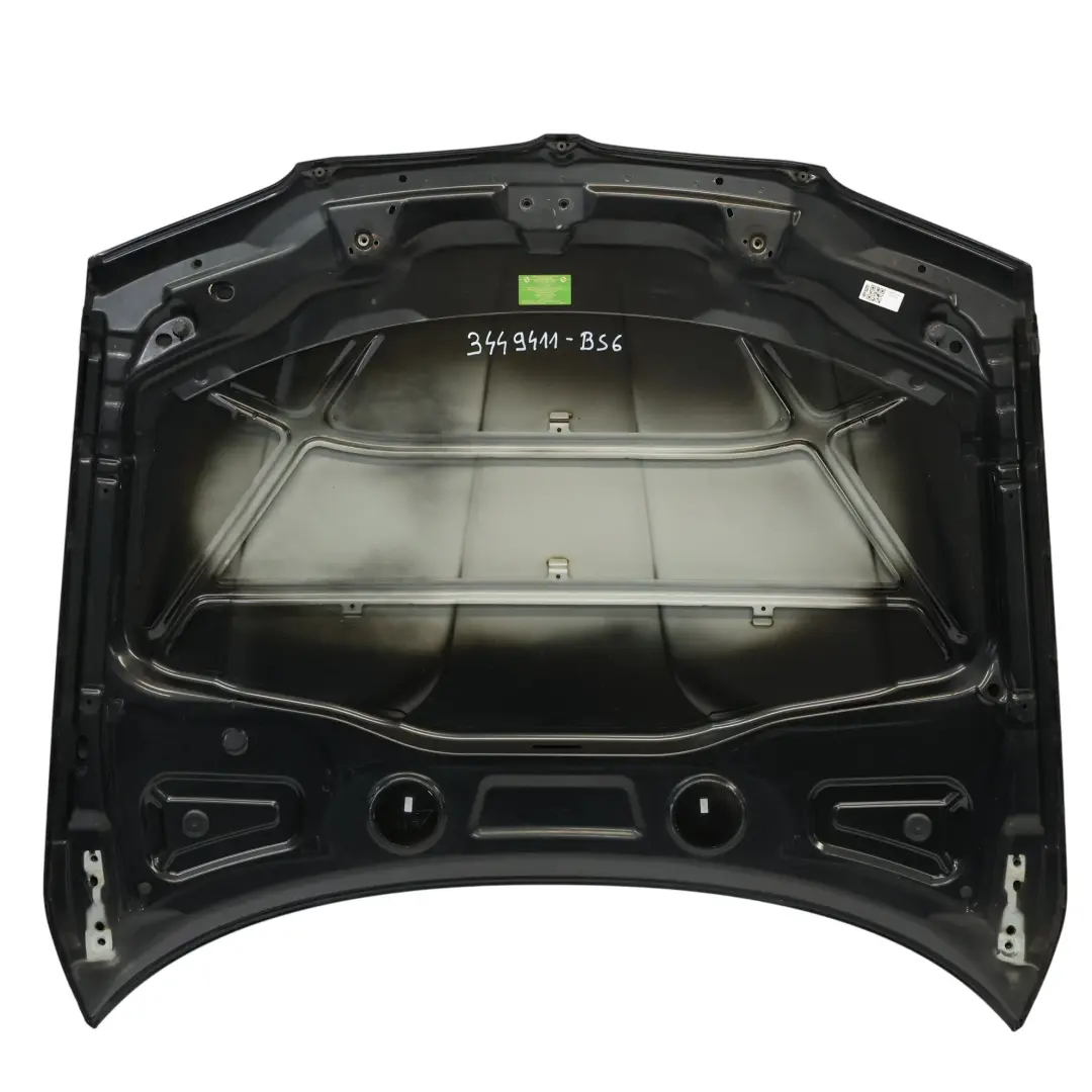 Hood Bonnet BMW X3 E83 Cover Panel Black Sapphire Metallic - 475 to with Part number 3449411 Hood Bonnet BMW X3 E83 Cover Panel Black Sapphire Metallic - 475 - SKU 3449411-BS6 - Part number 3449411