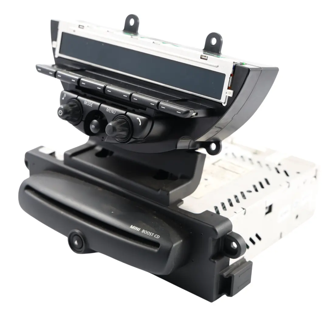 Radio Boost CD USB Bluetooth Head Unit to Mini Cooper R55 R56 R57 LCI with Part number 3457050 Mini Cooper R55 R56 R57 LCI Radio Boost CD USB Bluetooth Head Unit - SKU 3457050-1 - Part number 3457050