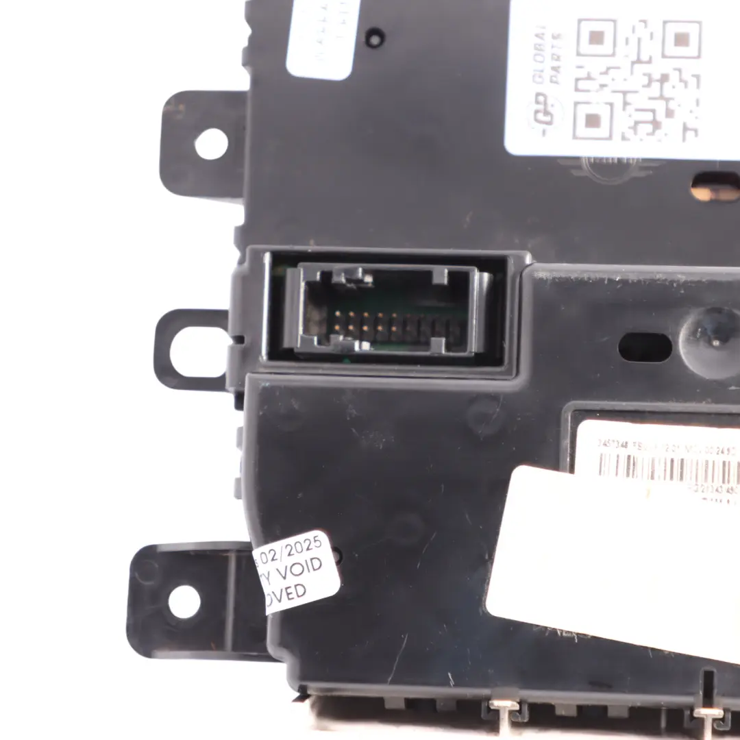 A/C Air Conditioning Heater Automatic Control Switch 3456232 to Mini R55 R56 LCI with Part number 3457397 Mini R55 R56 LCI A/C Air Conditioning Heater Automatic Control Switch 3456232 - SKU 3457397-24 - Part number 3457397