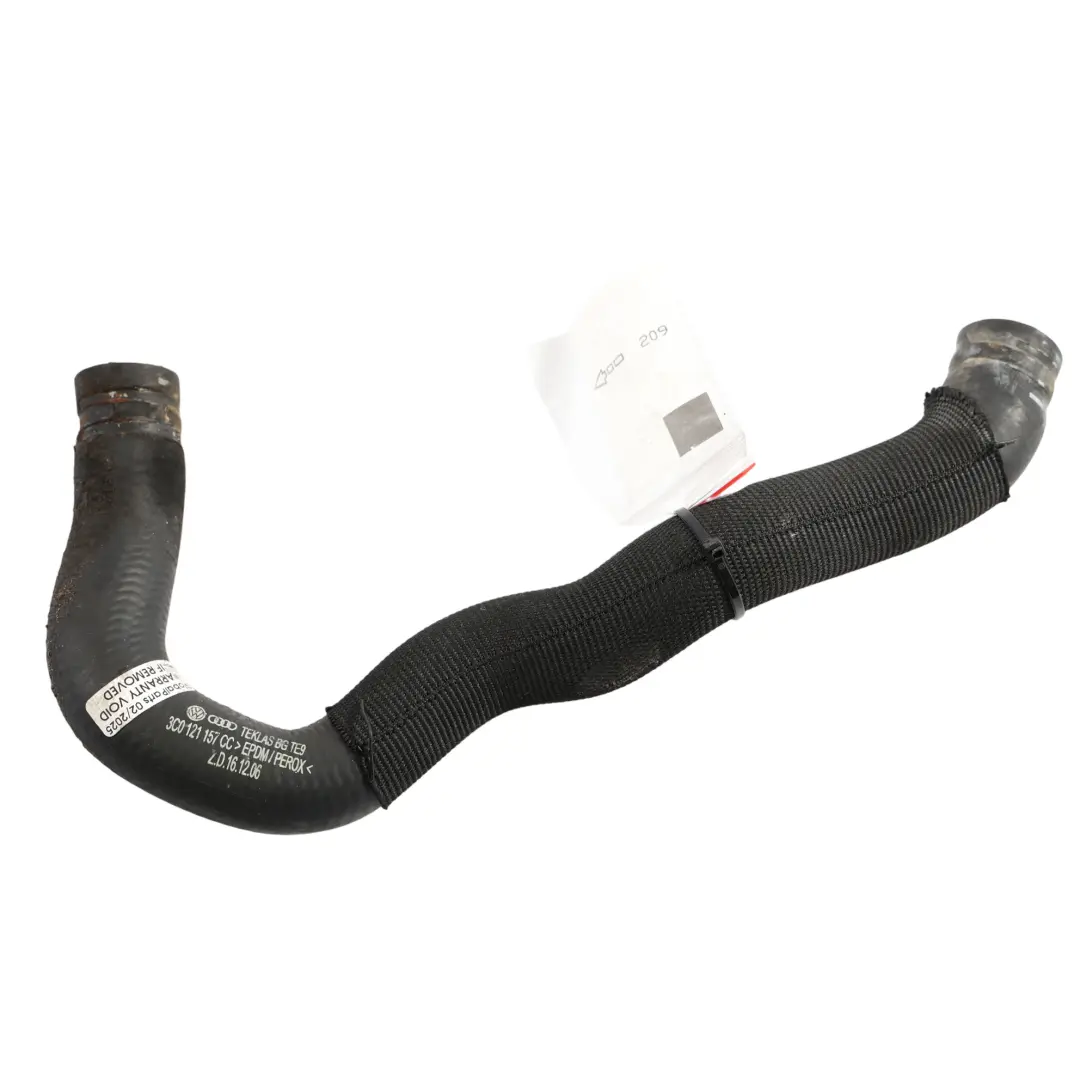 Water Hose Cooling Coolant Pipe Line to Audi A3 8P 2.0 TDI Diesel with Part number 3C0121157CC Audi A3 8P 2.0 TDI Diesel Water Hose Cooling Coolant Pipe Line - SKU 3C0121157CC - Part number 3C0121157CC