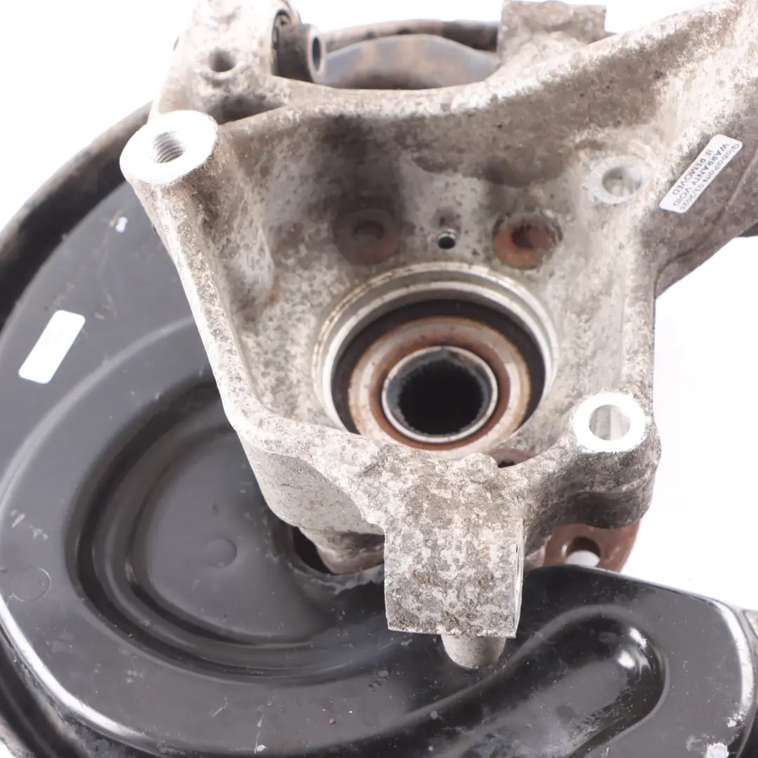 Audi Q3 8U Porte Roue Arrière Gauche Support Moyeu Roue Plaque Disque De Frein - SKU 3C0505433G-2 - Numéro de pièce 3C0505433G