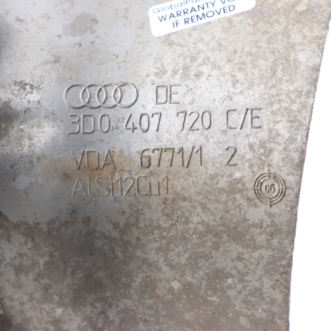 Audi A4 S4 B7 Heat Shield Front Right O/S Drive Shaft Panel Cover - SKU 3D0407720C - Part number 3D0407720C