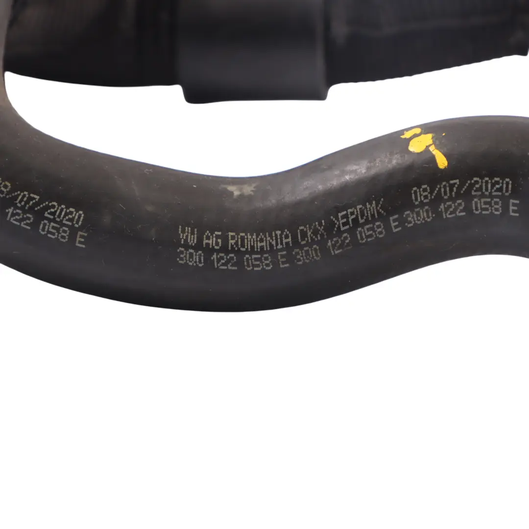 Audi Q2 GA 2.0 TDI Tuyau Eau Radiateur Conduite Liquid Refroidisement - SKU 3Q0122058E - Numéro de pièce 3Q0122058E