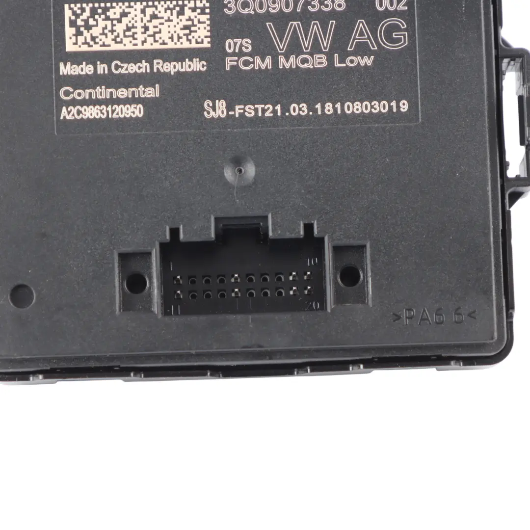 Faro Anteriore Gamma Modulo Di Controllo ECU per Audi S3 8V con numero di parte 3Q0907338 Audi S3 8V Faro Anteriore Gamma Modulo Di Controllo ECU - SKU 3Q0907338 - Numero di parte 3Q0907338